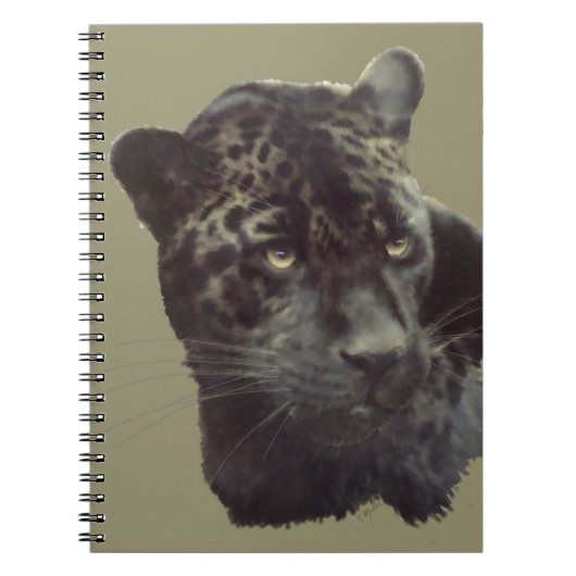 schilderij van Jaguar Notitieboek (Voorkant)
