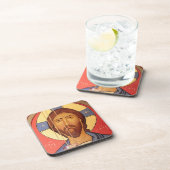 Schilderij van Jezus Drankjes Onderzetter (Rechterzijde)
