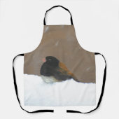 Schilderij van Junco hyemalis - Originele vogelkun Schort (Voorkant)