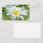 schilderij van kamilleolie, zonnig visitekaartje (Voorkant / Achterkant)