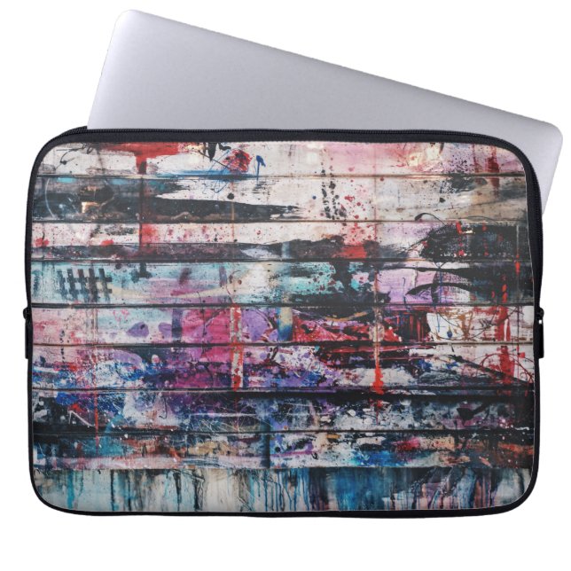 schilderij van kunstenaars laptop sleeve (Voorkant)