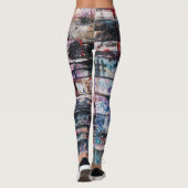 schilderij van kunstenaars leggings (Achterkant)