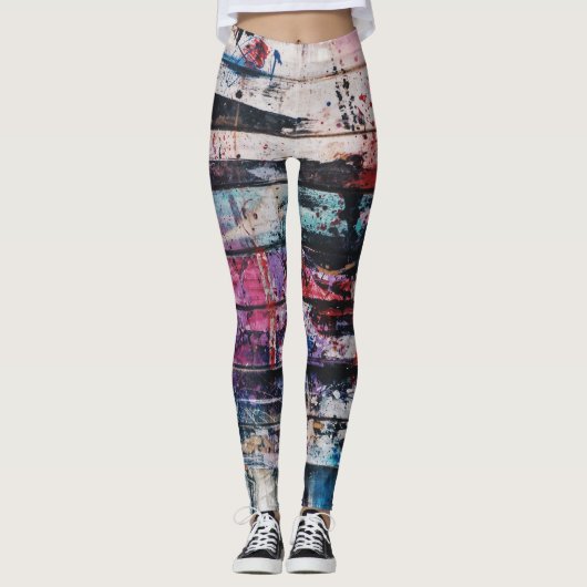 schilderij van kunstenaars leggings (Voorkant)