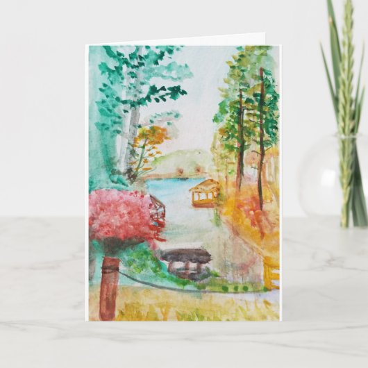 Schilderij van Lake Spivey Kaart (Voorkant)