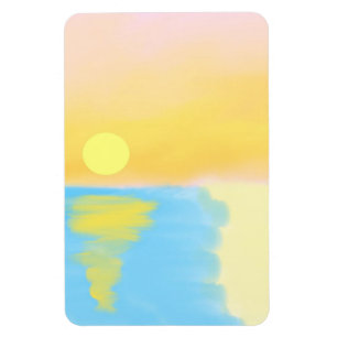schilderij van landschappelijke natuur magneet