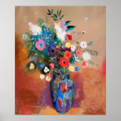 Schilderij van Odilon Redon, Boeket Bloemen, Poster (Voorkant)