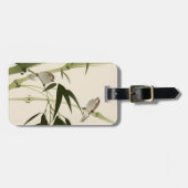 schilderij van oosterse stijl, bamboe-takken bagagelabel (Voorkant horizontaal)