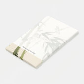 schilderij van oosterse stijl, bamboe-takken post-it® notes (Schuin)