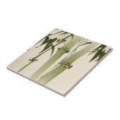 schilderij van oosterse stijl, bamboe vertakkingen tegeltje (Zijkant)