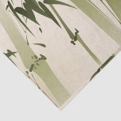 schilderij van oosterse stijl, bamboe vertakkingen tissuepapier (Detail)