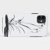 schilderij van Orchid en Bee Zen Case-Mate iPhone Case (Achterkant (horizontaal))
