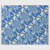 schilderij van Orchid Waterverf, Clouds Mandala Cadeaupapier (Vlak)