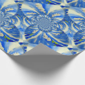 schilderij van Orchid Waterverf, Clouds Mandala Cadeaupapier (Hoek)