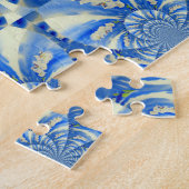 schilderij van Orchid Waterverf, Clouds Mandala Legpuzzel (Zijkant)