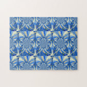 schilderij van Orchid Waterverf, Clouds Mandala Legpuzzel (Horizontaal)