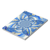 schilderij van Orchid Waterverf, Clouds Mandala Notitieblok (Linkerzijde)