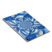 schilderij van Orchid Waterverf, Clouds Mandala Notitieboek (Rechterzijde)