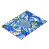 schilderij van Orchid Waterverf, Clouds Mandala Notitieboek (Linkerzijde)