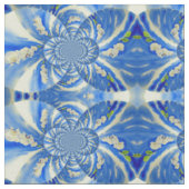 schilderij van Orchid Waterverf, Clouds Mandala Stof (Close Up)