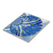 schilderij van Orchid Waterverf, Clouds Mandala Tegeltje (Zijkant)