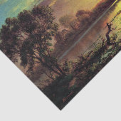 Schilderij van Owens Lake, Californië Tissuepapier (Detail)