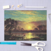 Schilderij van Owens Lake, Californië Tissuepapier (Craft)