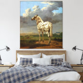 schilderij van paarden 9 canvas afdruk (Insitu (Slaapkamer))