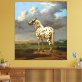 schilderij van paarden 9 canvas afdruk (Insitu (Woonkamer))