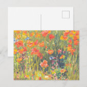 Schilderij van Poppies Briefkaart (Voorkant / Achterkant)
