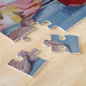 schilderij van retro - make up bag nog life legpuzzel (Zijkant)