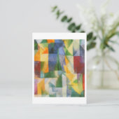 Schilderij van Robert Delaunay Briefkaart (Staand voorkant)