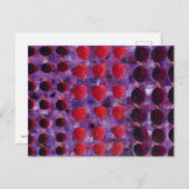 Schilderij van rood fruit briefkaart (Voorkant / Achterkant)