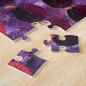 Schilderij van rood fruit legpuzzel (Zijkant)