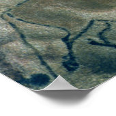 Schilderij van rotsen met een paard en een koe, c. poster (Hoek)