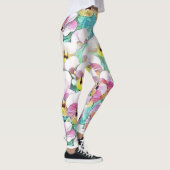 schilderij van roze gele waterverf leggings (Rechts)