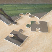 schilderij van schattig cougar kitten big cat wild legpuzzel (Zijkant)