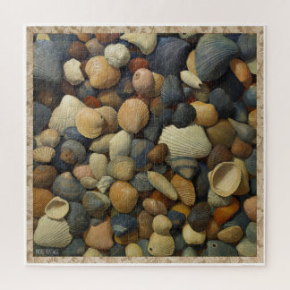 SCHILDERIJ VAN SCHELPEN LEGPUZZEL