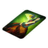 Schilderij van Spaanse flamencodanser Magneet (Linkerzijde)