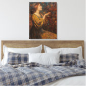 Schilderij van Thomas Edwin Mostyn Canvas Afdruk (Insitu (Slaapkamer))