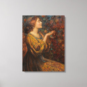 Schilderij van Thomas Edwin Mostyn Canvas Afdruk