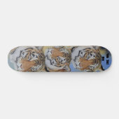 schilderij van tijger big cat - realist skateboard (Horizontaal)
