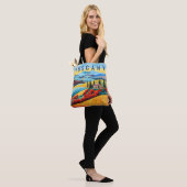 Schilderij van Toscane bij zonsondergang | Italië Tote Bag (Op model)