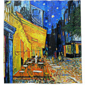 schilderij van Van Gogh, Cafe Terrace Douchegordijn (Voorkant)
