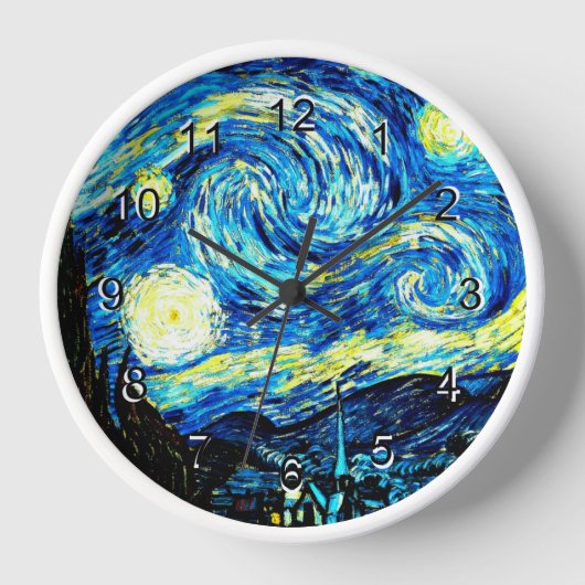 Schilderij van Vincent van Gogh, De sterrennacht (Voorkant)