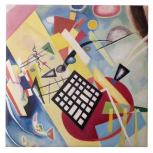 Schilderij van Wassily Kandinsky, Zwarte lijst Tegeltje