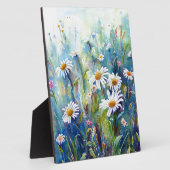 schilderij van waterverf in het zuivelveld fotoplaat (Zijkant)