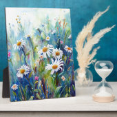 schilderij van waterverf in het zuivelveld fotoplaat (Zijkant)