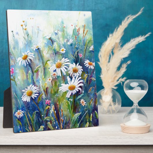 schilderij van waterverf in het zuivelveld fotoplaat (Zijkant)