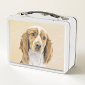 Schilderij van Welsh Springer Spaniel - Originele (Achterkant)