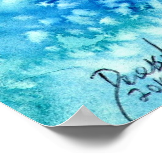 schilderij van zeeen schilderij op canvas sealife  poster (Hoek)